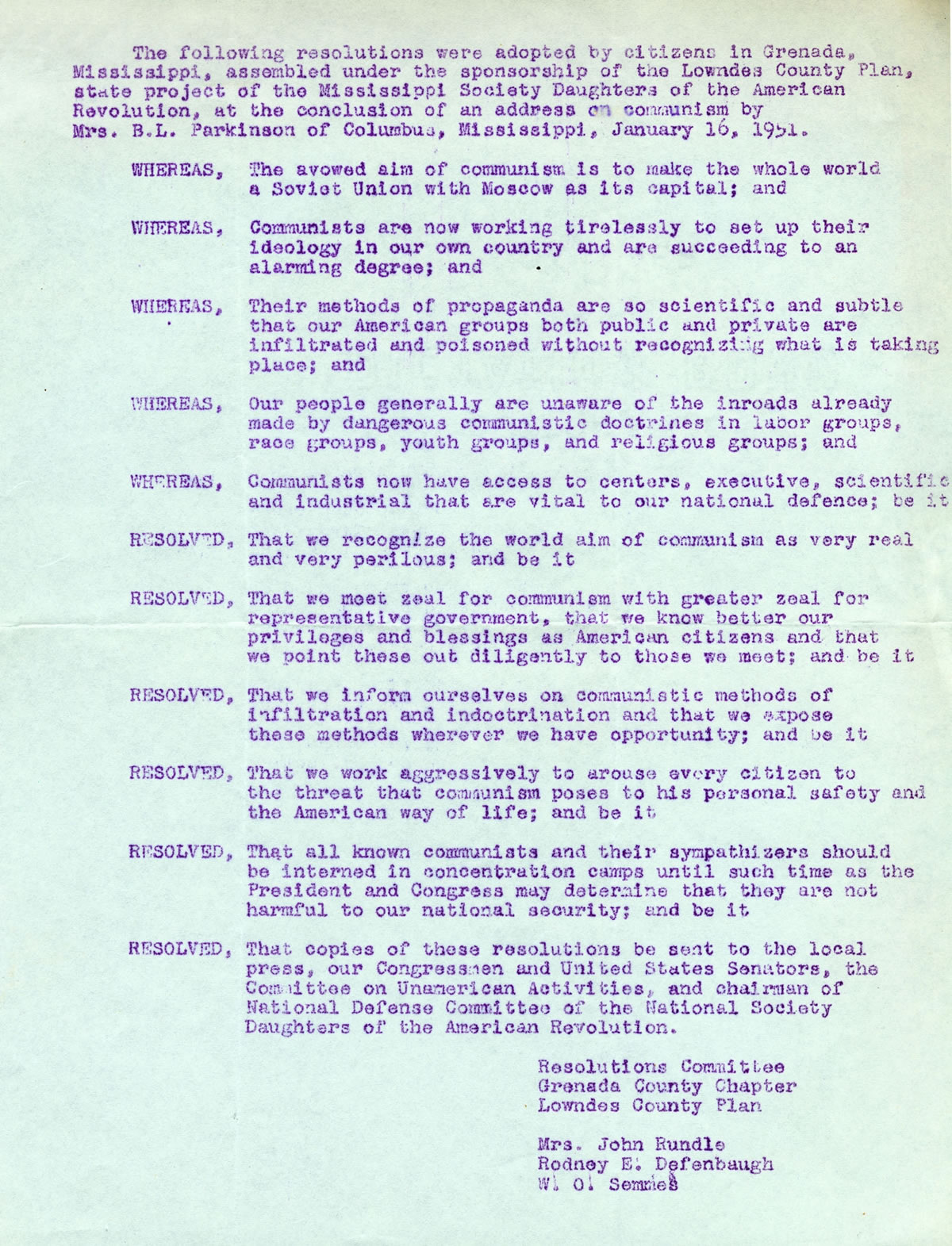 Bill Smith Letter 15 April 8 1946